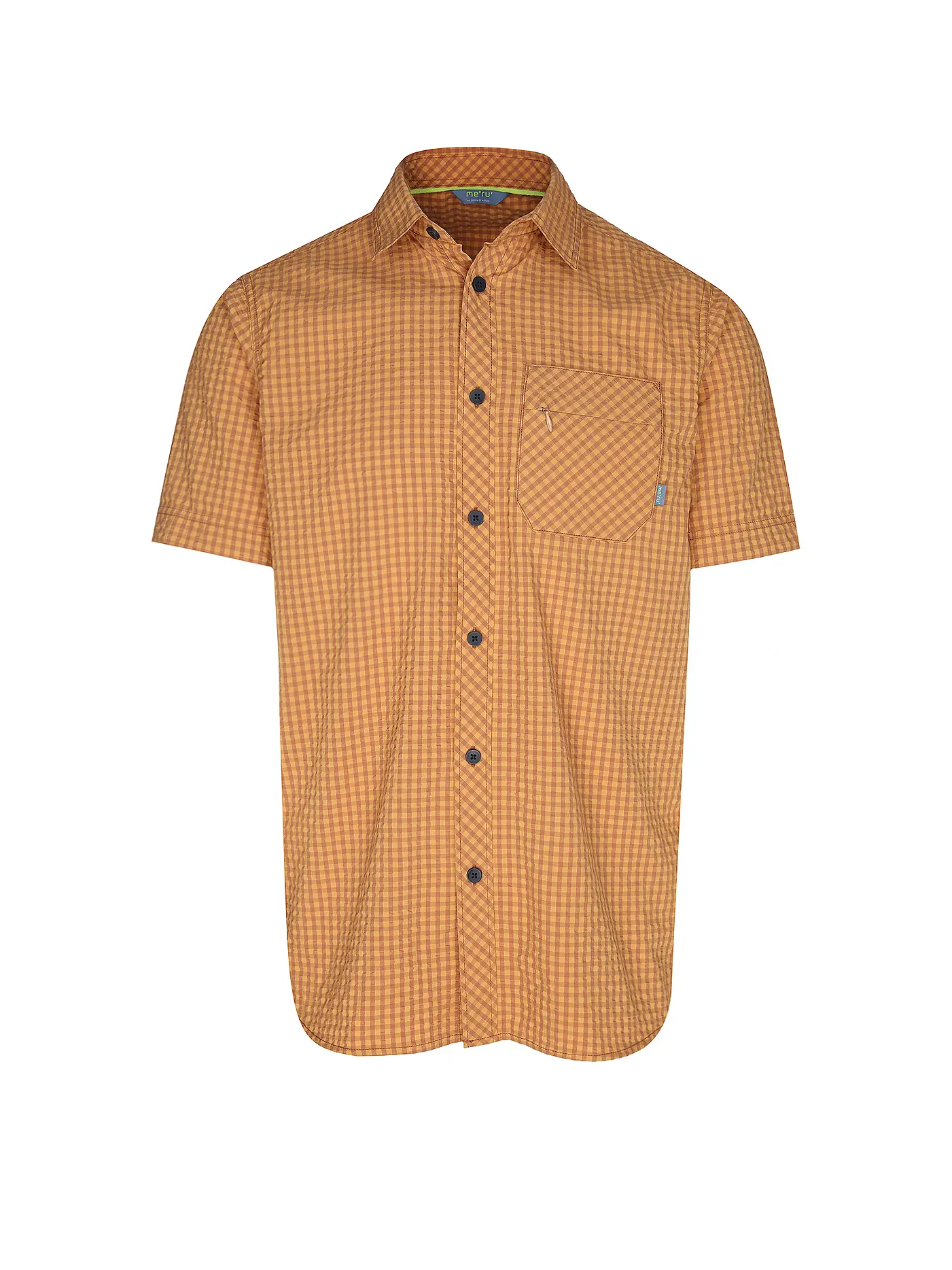 MERU | Herren Wanderhemd Valongo Uni | kupfer